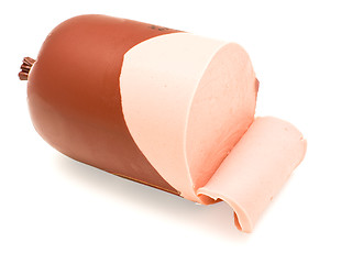 Image showing Boiled sausage