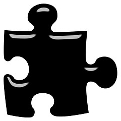 Image showing 3D Puzzle Piece