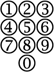 Image showing 3D Framed Numbers