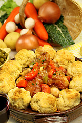 Image showing Chicken And Dumpling Casserole 