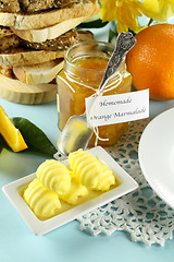 Image showing Marmalade And Butter