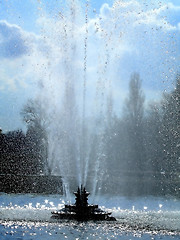 Image showing Park fountain