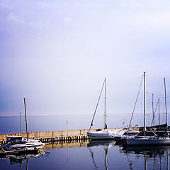 Image showing Sailing boats