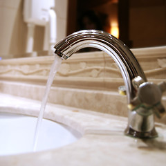 Image showing Hotel bathroom