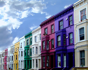Image showing Colorized buildings 2