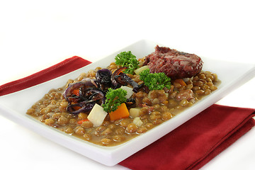 Image showing Lentil dish