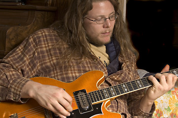 Image showing Young Guitarist