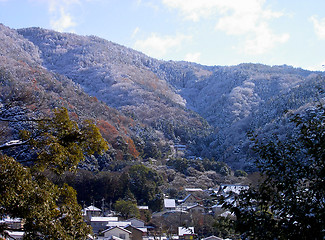 Image showing First snowing