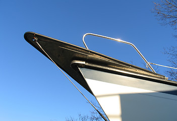 Image showing Front of a boat
