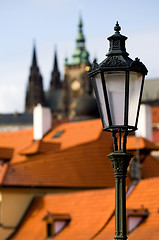 Image showing Prague street lamp