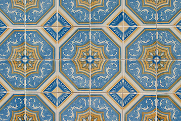 Image showing Portuguese glazed tiles 229