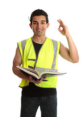 Image showing Builder apprentice student