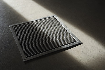 Image showing Steel grate