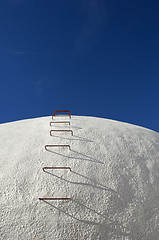 Image showing Concrete wine tanks