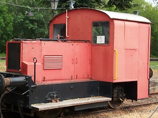 Image showing Old locomotive Germany