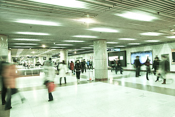 Image showing subway station