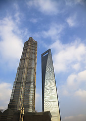 Image showing skyscraper of shanghai