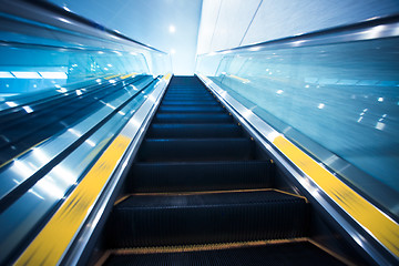 Image showing escalator  