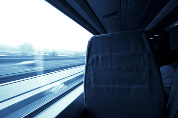 Image showing interior of train