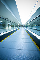 Image showing escalator  