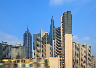 Image showing skyscraper of shanghai