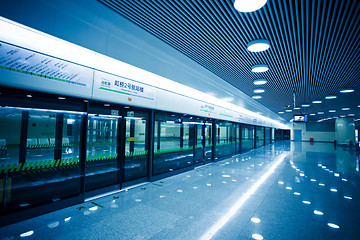 Image showing subway station