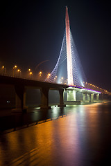 Image showing bridge night