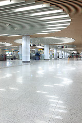 Image showing interior of the airport