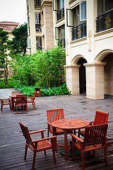 Image showing courtyard