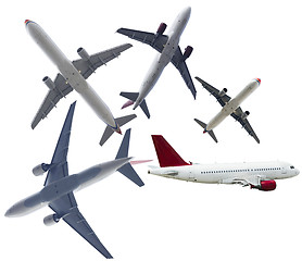 Image showing airplane collection
