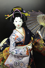 Image showing  geisha doll