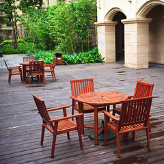 Image showing courtyard