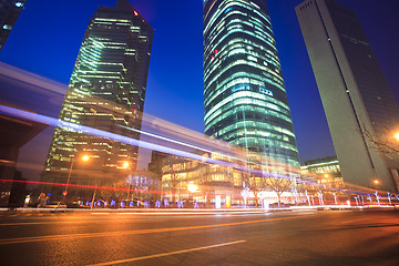 Image showing light trails