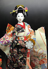 Image showing  geisha doll