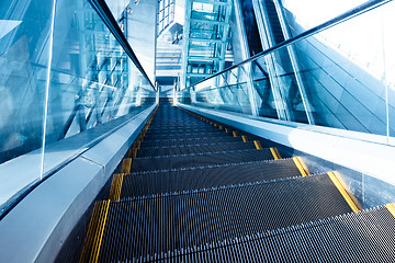 Image showing escalator  