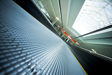 Image showing escalator  