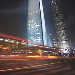 Image showing light trails