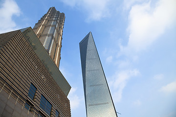 Image showing skyscraper of shanghai