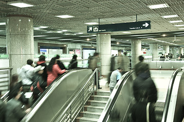 Image showing escalator