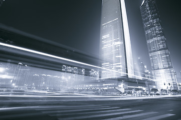 Image showing light trails