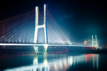 Image showing bridge night