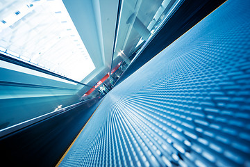 Image showing escalator  