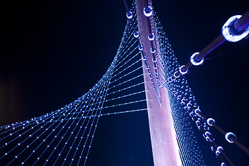 Image showing bridge night