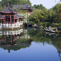 Image showing chinese garden