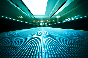 Image showing escalator  