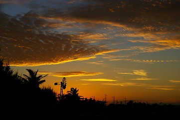 Image showing Burning Sky