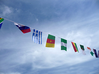 Image showing International Flags 