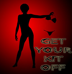 Image showing Get Your Kit Off