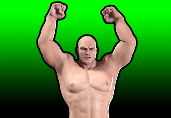 Image showing Raging Strongman