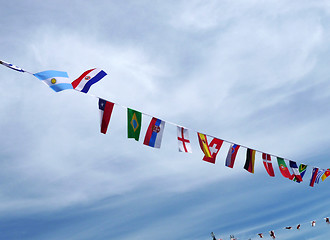 Image showing International Flags 